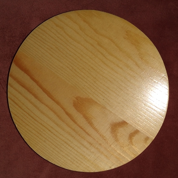 Crescent Moon Tray Set Sun Lunar Solar Eclipse Trays Natural Wood Crystal Dish - Picture 11 of 11